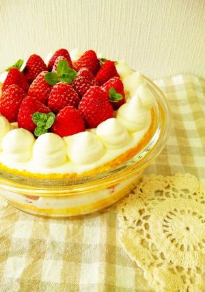 苺のスコップケーキ-レシピのメイン写真