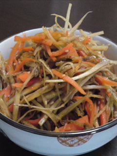 ☆ご飯がすすむ!我が家のきんぴらごぼう☆-レシピのメイン写真