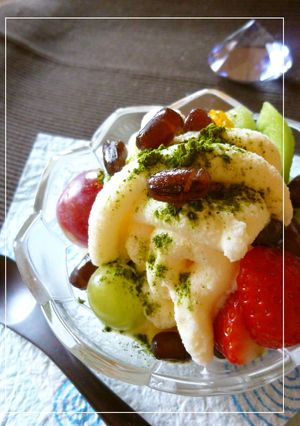 クーリッシュ　on　和の甘塩デザート-レシピのメイン写真