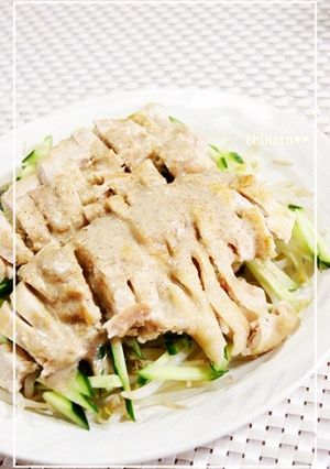 レンジで簡単美味☆柔らか鶏むね肉の棒棒鶏-レシピのメイン写真