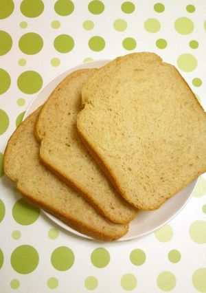 HB♡早焼き♡全粒粉とオートミールのパン-レシピのメイン写真