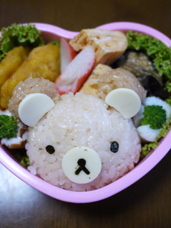 キャラ弁 リラックマ♪-レシピのメイン写真