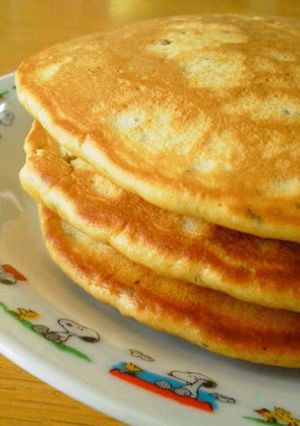 紅茶のふわふわホットケーキ-レシピのメイン写真