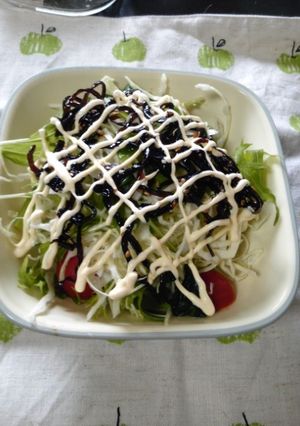 昆布の佃煮サラダ-レシピのメイン写真