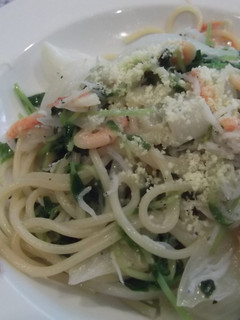 新たまねぎと桜えびの春パスタ-レシピのメイン写真