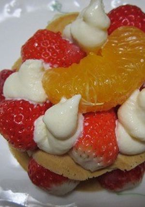 パンケーキアイス-レシピのメイン写真