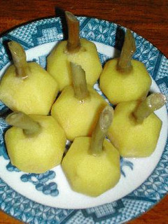 くわいの煮物-レシピのメイン写真