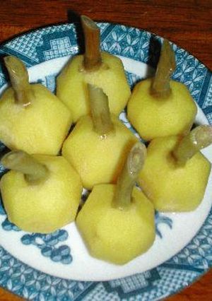 くわいの煮物-レシピのメイン写真