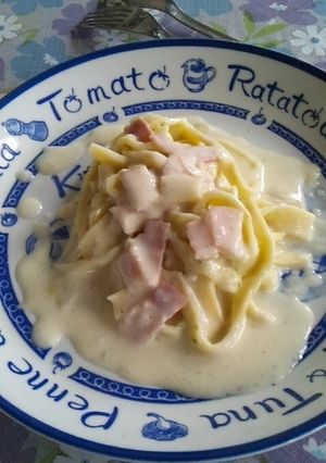 チーズクリームパスタ-レシピのメイン写真