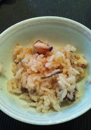 タコの炊き込みご飯-レシピのメイン写真