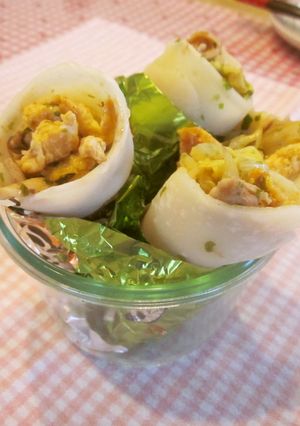 くるくる巻いてお好み焼き-レシピのメイン写真
