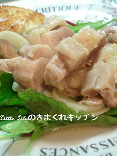 塩麹チキンのレンジ蒸し-レシピのメイン写真