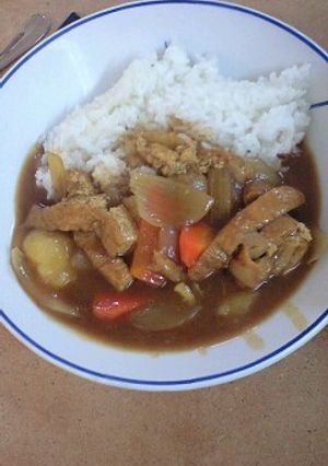 お揚げカレー-レシピのメイン写真