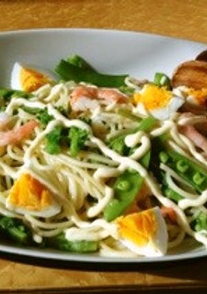 簡単おいしい♪菜の花のパスタサラダ-レシピのメイン写真