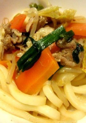 野菜たっぷり＊キムチうどん＊-レシピのメイン写真