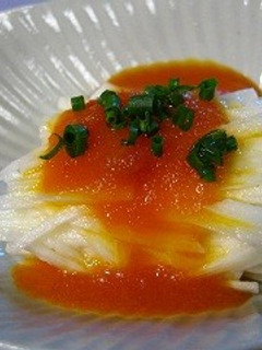 長芋の明太黄身ソース添え-レシピのメイン写真