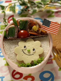 【キャラ弁】ビスケットくん弁当-レシピのメイン写真