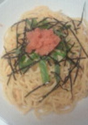 簡単明太子スパゲッティ-レシピのメイン写真