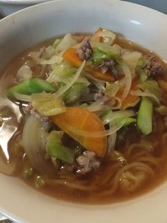 野菜たっぷり生ラーメン-レシピのメイン写真