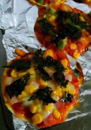♬餃子の皮でおつまみピザ♬-レシピのメイン写真
