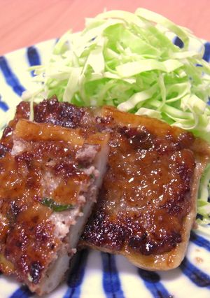 ちくわで増量&豆腐でふわっ♥竹輪の蒲焼♪-レシピのメイン写真