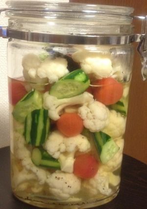 カラフル野菜のピクルス-レシピのメイン写真