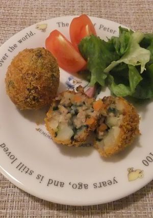 なんでも野菜いれちゃえコロッケ-レシピのメイン写真