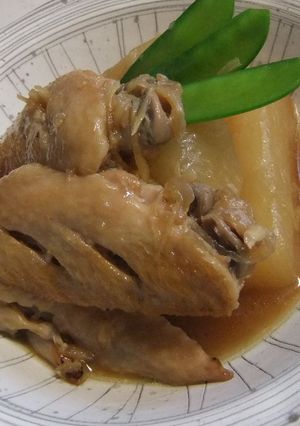 鶏手羽と大根の柔らか煮～塩麹入り～-レシピのメイン写真