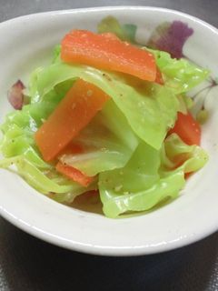 春キャベツと人参のごま酢和え-レシピのメイン写真