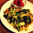 塩麹で漬け込んだ鶏胸肉の野菜炒め