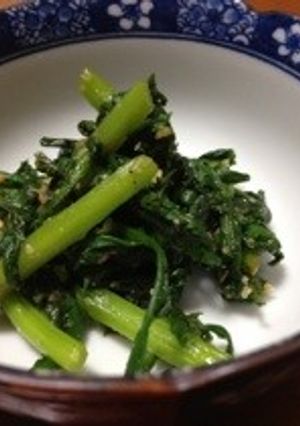 簡単！春菊の胡麻和え☆-レシピのメイン写真