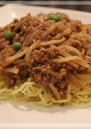 ひき肉もやしやきそば-レシピのメイン写真