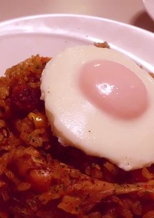 炊飯器でスパイシー簡単ジャンバラヤ♪-レシピのメイン写真