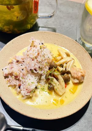 カルディグリーンカレー-レシピのメイン写真