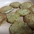 エビとブロッコリーの小判焼き
