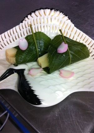 お母様チョット‼筍の桜葉〆-レシピのメイン写真