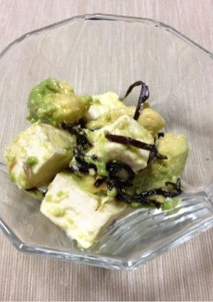 アボガド豆腐サラダ-レシピのメイン写真