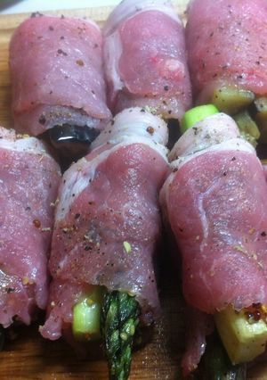 アスパラと茄子の豚肉巻き★-レシピのメイン写真