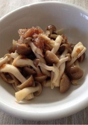 しめじの梅あえ-レシピのメイン写真