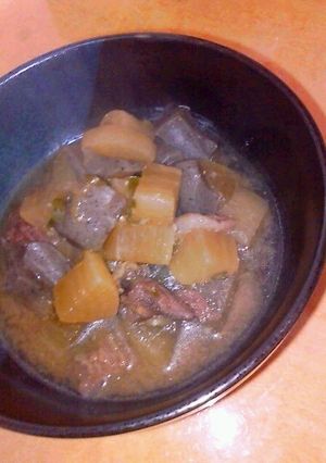 牛筋煮込み-レシピのメイン写真