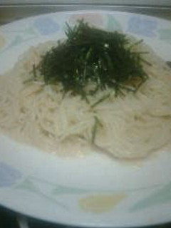 明太子そうめん-レシピのメイン写真