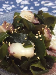 たことわかめの酢の物-レシピのメイン写真
