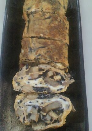 残ったヒジキの煮物で美味しい卵焼き-レシピのメイン写真