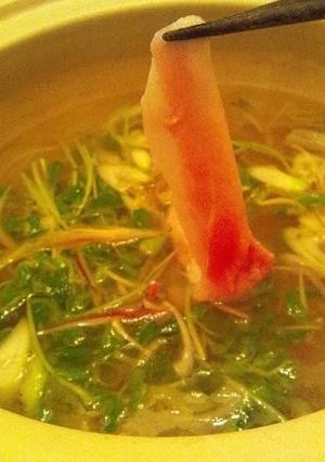野菜たっぷり♫♬柚子塩しゃぶしゃぶ-レシピのメイン写真