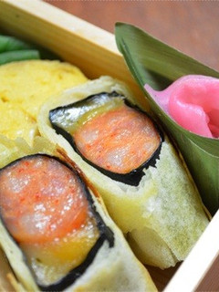 お弁当に♪ウィンナーの海苔チーズ春巻き☆-レシピのメイン写真