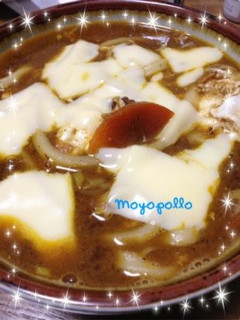 カレーうどん☆チーズ&卵のせ☆-レシピのメイン写真