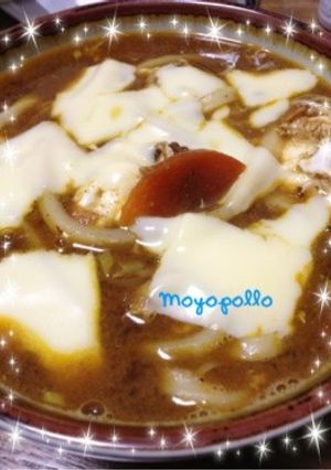 カレーうどん☆チーズ&卵のせ☆-レシピのメイン写真