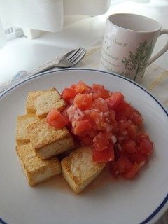 豆腐ステーキのサルササラダ-レシピのメイン写真