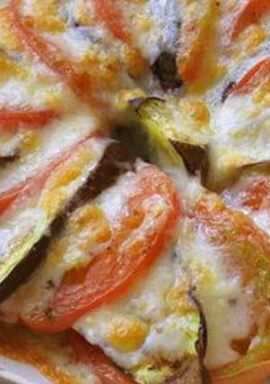超簡単イタリアン★トマトとなすのチーズ焼-レシピのメイン写真