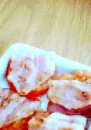相性抜群！焼きトマトのベーコン焼き☆-レシピのメイン写真